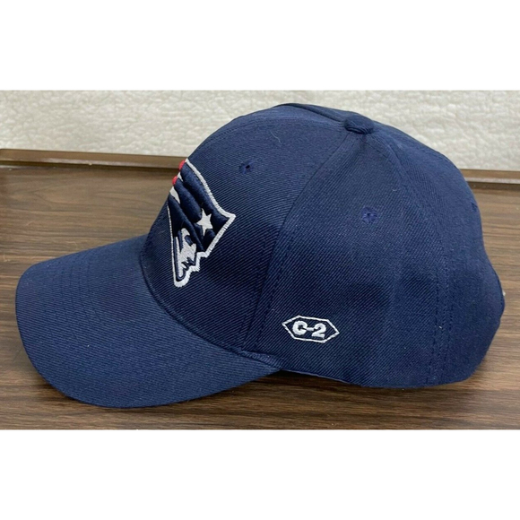 New England Patriots NFL Adjustable One Size Fits All Blue Cap Hat - Picture 3 of 7